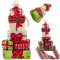 KADAX Weihnachtskugeln aus Glas, Christbaumkugeln für eine stimmungsvolle Weihnachtsdekoration am Weihnachtsbaum, Weihnachtsbaumkugeln (Geschenke, 1 Stück)