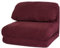 Mendler Schlafsessel HWC-E68, Schlafsofa Funktionssessel Klappsessel Relaxsessel, Stoff/Textil - Bordeaux
