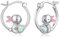JFASHOP Hasen Creolen Damen 925 Sterling Silber Tier Ohrringe Bunny Kreolen Schmuck Muttertags Geschenke Ostern für Mädchen Kinder Tochter