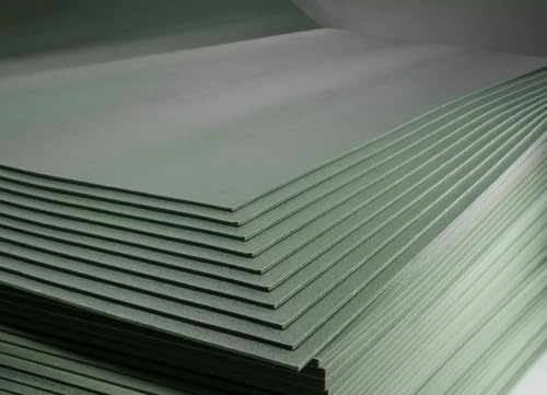 Trittschalldämung XPS 3mm 5mm - Dämung Grean Boden für Laminat - Bauplatten - Bodenunterlage - Unterlage -Fußbodenunterlage - Wärmeschutz (40, 3mm)