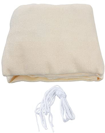 Sonnensegel, beige, HDPE-Material, langlebig, Terrassenüberdachung für Gärten