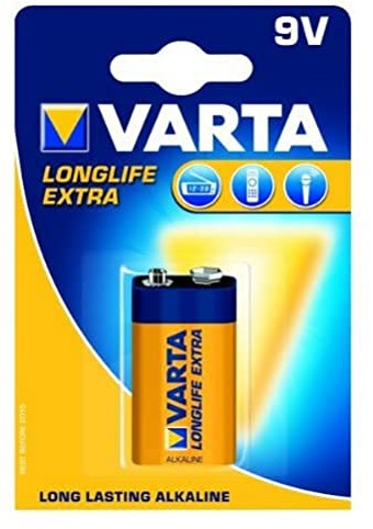 Varta Longlife Zink-Kohle 9V-Block Batterie