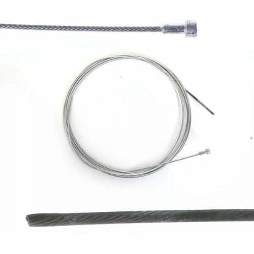 Matijardin - Câble souple Ø 2 mm Longueur 2,5 m Tête 6 x 6 mm