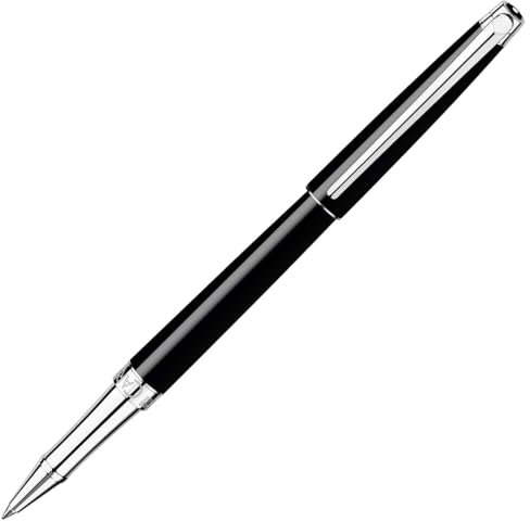 Caran d'Ache Leman CD4771.782 Tintenroller, schmal, Ebenholz, Schwarz