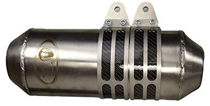 Auspuff Leovinci Ersatzteil für/kompatibel mit KFX 700 Auspuffkrümmer Edelstahl