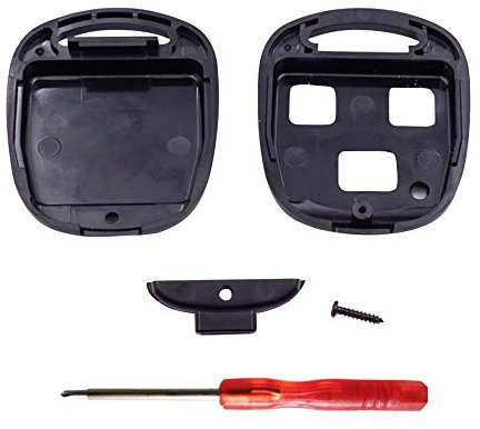 Volwco Ersatz für Lexus Schlüsselanhänger-Gehäuse Gehäuse Gehäuse passend für Lexus NX200t is RC ES250 GS RX300 LX570-1 Packung (nur Gehäuse)