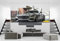 104Tdfc Bilder Abstrakt 5 Teilig Wandbild XXL Bilder Wandbild Vlies Mercede Bencar AMG GT S. Leinwand Bild Wandbilder Wohnzimmer Wohnung Kunstdrucke Modern Wandbilder Poster Wanddekoration