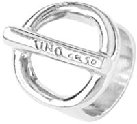UNOde50 Ring aus Messing, mit Sterlingsilber überzogen
