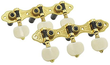 Guitar Machine Heads Classical Guitar Tuning Nail Head Gold-plated Guitar Nail Tuner Professional Guitar Parts Accessories (Color : Classical 1)