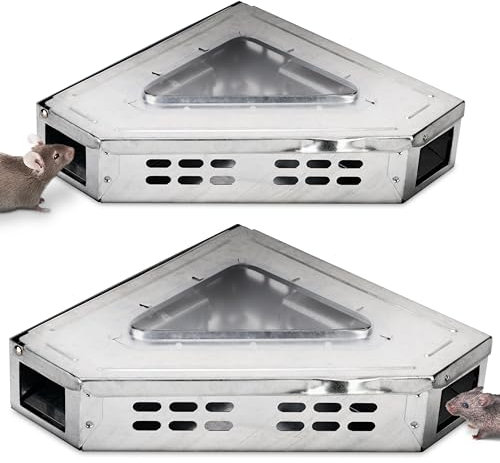 GARDIGO® Mäuseabwehr Mobil | Mäuseschreck Batteriebetrieben mit Frequenz bis in den Ultraschall | Integrierte Taschenlampe | Mäuse vertreiben auf bis zu 30 m² | Mausefalle Lebend