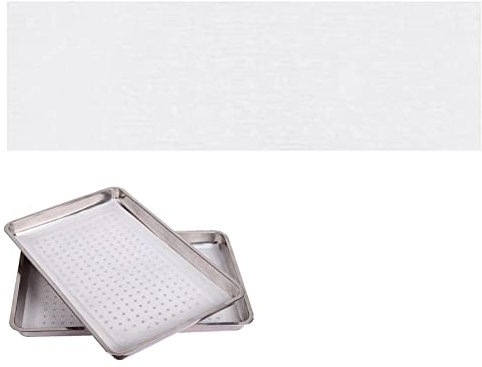 Amesor Silicone Steamer Mesh | Non-stick Square Shape Baking Mat,Dehydrator Accessories Fine Mesh Dehydrator Trays, Reusable Steamer Mat Mesh Sheet For Fruit Dryer