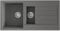 Liquida ELL15GR 1.5 Bowl Comite Reversible Inset Grey Kitchen Sink with Wastes