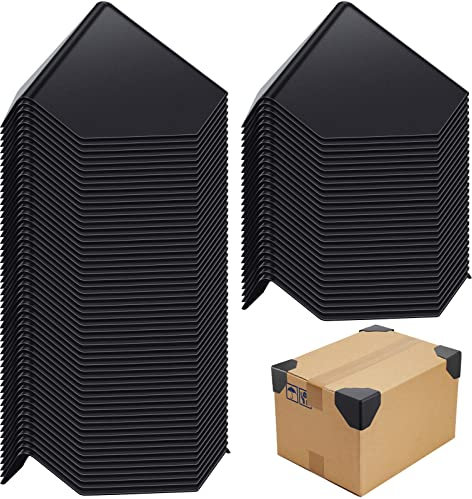 Wesiti 200 Stück Versandkarton-Eckenschutz, Kunststoff-Karton-Eckenschutz, Verpackung, Kantenschutz, strapazierfähig, Express-Karton, Möbelplattenverpackung