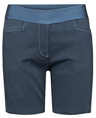 Chillaz W Sarah 2.0 Shorty Blau - Elastische Bequeme Damen Kletterhose, Größe 40 - Farbe Dark Blue