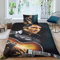 taimowei Elvis Presley 3D Print Betten Set Bettwäsche Set Microfaser Qualität Reißveschluss Bettbezug-Set Mit Kissenbezug Für Schlafzimmer, Weiche Bequemer Single（135x200cm）