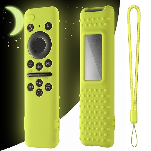 Funda protectora de silicona para Samsung Smart Solar Cell Remote Control 2023 TM2360E TM2360F BN59-01432A BN59-01432J BN59-01432B, funda de silicona antideslizante a prueba de golpes con cordón
