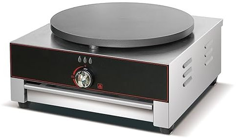 Crepera profesional a gas 40cm de placa para negocios de hosteleria