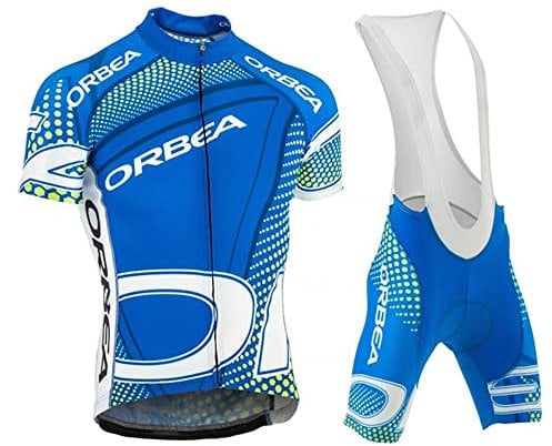 Radtrikot Herren Kurzarm Fahrradbekleidung Set Herren Radtrikot Set Atmungsaktiv Fahrrad Trikot Hose Set Fahrrad Rennrad