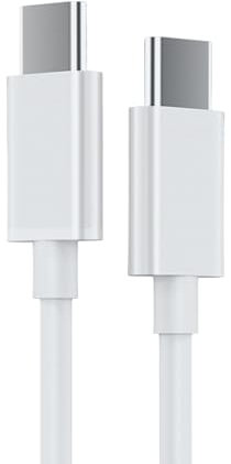 USB C to C Cable - 3 Ft USB C Data Cable, Fast Charging USB Type C Cable, 120w USB C High Speed Data Transfer Dual Type-c Cable, Quick Connect Interfaces 6a Output for Charges Laptops Tablets