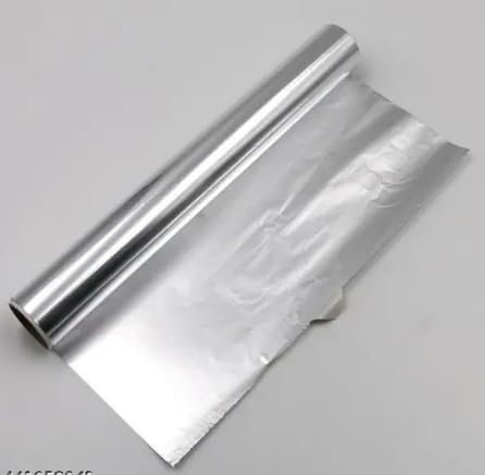 Silver Aluminium Foil 72 Meters 14 Microns | Parchment & Wrapping Paper | Perfect for Cooking, Baking, Packing and Serving Foods