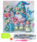 Ideen mit Herz Diamond-Painting-Motivleinwand auf Keilrahmen | 30 cm x 30 cm | Set inkl. Werkzeug (Wichtel mit Blumen)