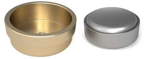 PX625 Batterieadapter Konverter Filmkamera Belichtungsmesser LR44 1,4V Batterien Zincs Air Messing Batteriekonverter