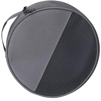 Pitadue Camping Tableware Storage Dish Organizers Picnics Plate Bag Round Plate Carriers Bag With Zippers And Handle For Outdoor