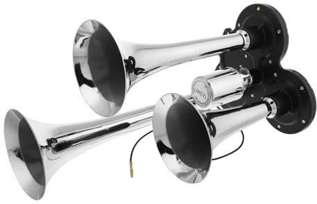 IMIKEYA Elektro Truck Luft Horn Trompeten für Autos Züge und Motorräder Laute Fahrzeughorn Zubehör für Lkw und Transportmittel