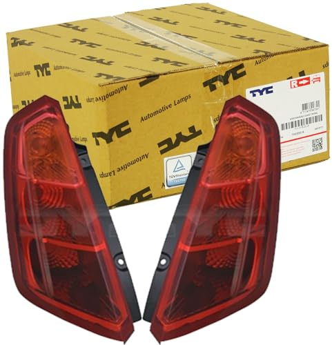 2x TYC Heckleuchte Rückleuchte Links/rechts | 11-12280-01-2 + 11-12279-01-2 Kompatibel mit Grande Punto,grande Punto (199_)