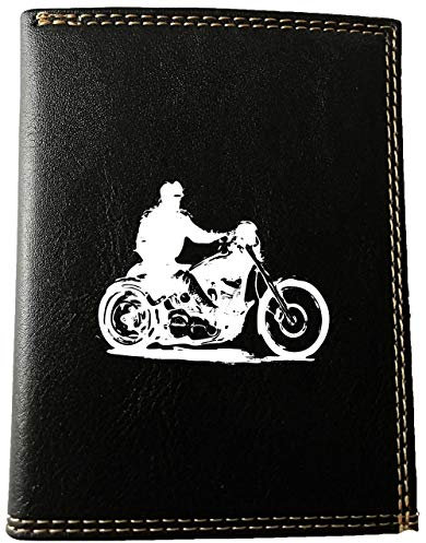 Syl'la Moto Harley Petit Portefeuille Homme Porte Monnaie Cartes Noir pour Homme