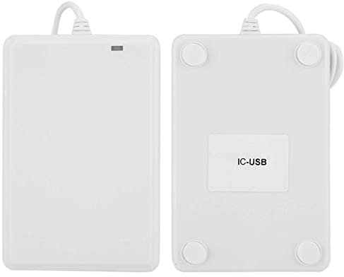 Lector de Tarjetas de Acceso, Lector de Tarjetas SD USB 125Khz 13.56Mhz Lector de Tarjetas NFC IC/ID RFID(13.56Mhz IC Card)