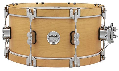 Pacific Drums Concept Classic Snare, 14 x 6,5, Natural Stain, gebeizte Naturholz-Spannreifen