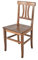 t m c s Tommychairs - Silla Artemisia para Cocina y Comedor, Estructura en Madera de Haya Color Nogal Claro y Asiento en Madera