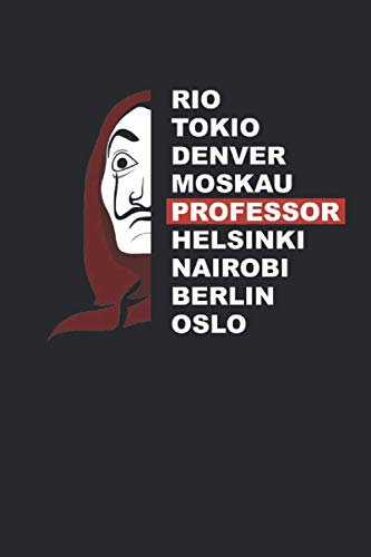 Berlin Rio Tokio Professor Notizbuch - Block