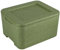 Europack24 2x W3 Thermobox grün für 3 Menüschalen | Styropor | wiederverwendbar | MENÜBOX-Transportbehälter für Catering und Lieferdienste