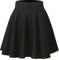 Hoerev Frauen Mädchen Flared Casual Mini Schule Tennis Skater Casual Tanz Rock mit Shorts