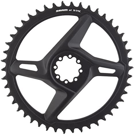 SRAM Corporation Europe Unisex – Erwachsene Sram Road Kettenblatt, Schwarz, 46Z