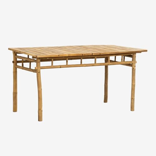 SKLUM Rechteckiger Gartentisch 150x80 cm aus Bambus Marilin -