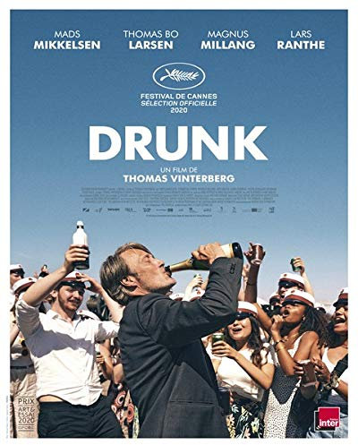 Drunk Mads Mikkelsen Poster 30 x 40 cm