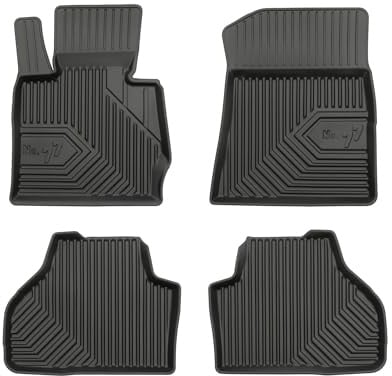 FROGUM No.77 Gummimatten Ganzjahresset von Auto Fußmatten Autofussmatten für BMW X3 F25 2010-2017 | Langlebiges TPE Material