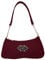 Alpenflüstern Trachtentasche Lissy - Damen Trachten Handtasche, Schultertasche fürs Dirndl, Tasche zur Tracht, Dirndltasche (dunkel-rot) DTA095