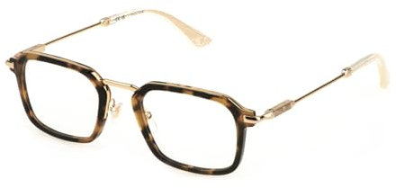 Police VPLL73 300Y Oro Rose' Lucido Eyewear Man Metal, Geometric, 50