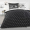 BaSaTex Winter Flausch Partner Fleece Bettwäsche Set | 4 Teilige Garnitur | 100% Mikrofaser | 2X 155x220 + 2X 80x80 cm | Design 01