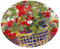 Geranie Korb Weihnachtsbaum Rock Plüsch Weihnachtsbaum Rock Indoor Halloween Baum Rock Für Weihnachtsdekorationen 48 Zoll