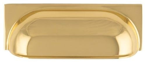 Carlisle Brass Harmonise Warwick Cup Pull Handle 96mm (Polished Brass)