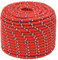 Rantry Cuerda de barco roja de 14 mm, 100 m de polipropileno, cuerda de línea de muelle, línea de anclaje, cable trenzado, cuerda de yate marino para vela, cuerda de amarre para cuerdas de barco y