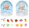 Clear Putty Slime, DIY Bounce Clear Crystal Liquid Slimes Supplies Silly Kit Putty Clay Stress Surprise Toys (2 unidades)