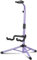 CAHAYA Gitarrenständer Boden mit Halshalterung Verstellbarer klappbarer Universal-Stativ Gitarrenständer für Akustische E-Gitarre Bass Banjos , Lila CY00253-2