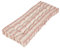 Dibor Garden Bench Cushion Pink Striped Print 100% Cotton 2 Seater Seat Pad Patio Furniture Mattress Cushion