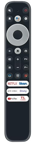 AULCMEET RC902V FAR1 Mando a Distancia de Repuesto Compatible con TCL Smart LED TV 32S5400AF,43C635,43P735, 43P737,55P737, 65C635, 65C735, 65C735K, 75X925, 85C735K, 85P735, 98C735K X925PRO